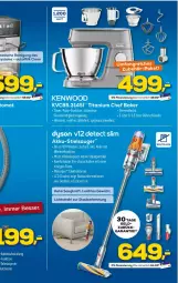 Gazetka promocyjna Euronics - Prospekte - Gazetka - ważna od 12.04 do 12.04.2023 - strona 24 - produkty: akku, auto, Dyson, kraft, LG, Reinigung, Rührschüssel, schüssel, socken, spülmaschinen, Stielsauger, Ti, Tiere, tisch