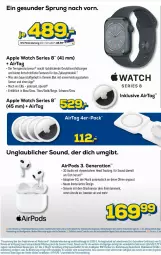 Gazetka promocyjna Euronics - Prospekte - Gazetka - ważna od 12.04 do 12.04.2023 - strona 9 - produkty: ACC, angebot, Apple, Apple Watch, Apple Watch SE, auer, auto, batterie, Betriebssystem, consors finanz, eimer, eis, ente, LG, mac, mastercard, Pods, reis, rum, rwe, Ti, tisch, weck