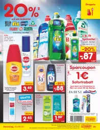 Gazetka promocyjna Netto Marken-Discount - Filial-Angebote - Gazetka - ważna od 04.06 do 04.06.2022 - strona 23 - produkty: angebot, Autan, bestpreis, bio, biozidprodukte, coupon, coupons, deo, dusche, eis, fructis, Rauch, reis, rwe, shampoo, sofortrabatt, spülmittel, Ti, ZTE