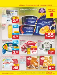 Gazetka promocyjna Netto Marken-Discount - Filial-Angebote - Gazetka - ważna od 04.06 do 04.06.2022 - strona 39 - produkty: angebot, babybel, basilikum, Becher, bestpreis, coppenrath, eis, feinjoghurt, ferdi fuchs, fertiggericht, filet, frosta, hering, Herings, hirtenkäse, joghur, joghurt, Käse, kühlregal, leckermäulchen, Meister, milch, mini babybel, mövenpick, nadler, quark, regal, reis, ring, sahne, salat, smoothie, Ti, tomate, tomaten, torte, true fruits, würfel, wurst, ZTE