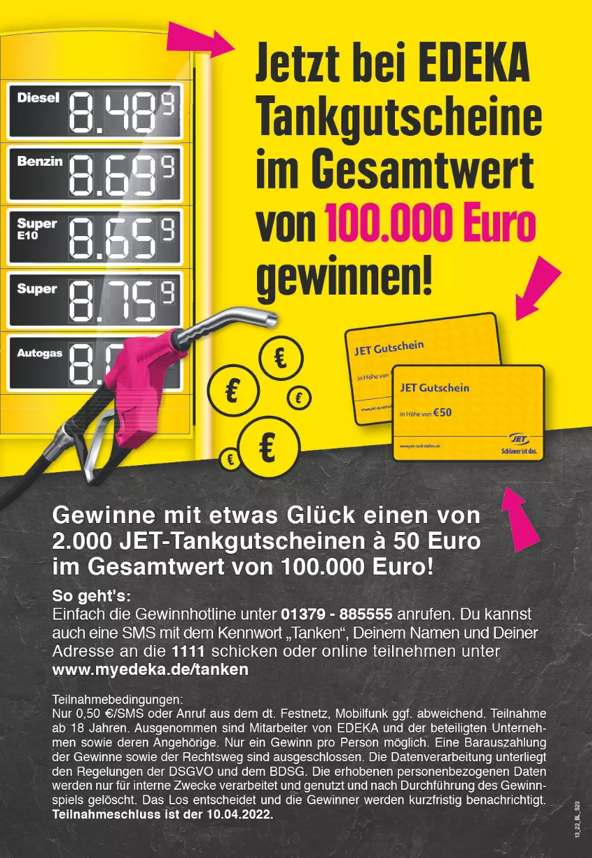 Aktueller Prospekt Edeka - Angebote der Woche - von 28.03 bis 02.04.2022 - strona 23 - produkty: deka, erde, gutschein, gutscheine, Ti, weck