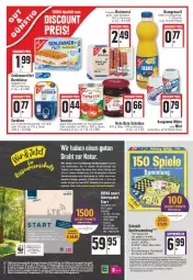 Gazetka promocyjna Edeka - Angebote der Woche - Gazetka - ważna od 02.04 do 02.04.2022 - strona 22 - produkty: angebot, angebotspreis, Bau, blume, blumen, blumenöl, bordelaise, bratwurst, chili, deka, deutschlandcard, eis, erde, filet, flasche, frucht, kaugummi, LG, mint, orange, orangen, orangensaft, reis, rote bete, saft, Sardinen, schlemmerfilet, schwein, sim, sonnenblume, sonnenblumen, sonnenblumenöl, spee, Spiele, Surf, telefon, Ti, tomate, tomaten, Tomatensaft, usb, wein, wurst, zitrone, zucker