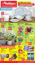 Gazetka promocyjna Thomas Philipps - Gazetka - ważna od 24.08 do 24.08.2024 - strona 1 - produkty: blume, blumen, blumenerde, braun, briketts, chrysanthemen, eis, elle, erde, geschirr, Holz, Holzbriketts, Kugel, lamm, Meßmer, Pflanztopf, reis, sac, Schal, Schale, schoko, schokolade, schüssel, Sempervivum, tafelschokolade, teller, Ti, topf, vorteilspreis, ZTE