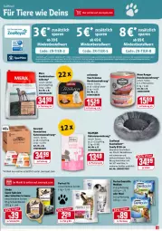 Gazetka promocyjna Rewe - Prospekte - Gazetka - ważna od 16.01 do 16.01.2022 - strona 15 - produkty: angebot, angebote, bett, beutel, gutschein, gutscheine, Hundetrockennahrung, kissen, Nassnahrung, Perfect Fit, Plüsch, purina, sauce, Schal, Schale, sheba, Ti, Tiere, Trockennahrung