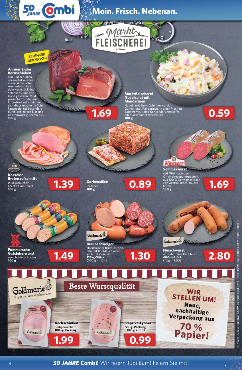 Aktueller Prospekt Combi - Prospekte - von 26.07 bis 31.07.2021 - strona 4