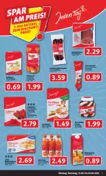 Gazetka promocyjna Markant - Prospekte - Gazetka - ważna od 20.08 do 20.08.2022 - strona 7 - produkty: apfel, apfelmus, beere, beeren, bockwurst, erdbeere, erdbeeren, flakes, lachs, lachsschinken, pfeffer, Pfefferbeißer, schinken, schoko, Ti, tomate, tomaten, tomatenmark, vita, wurst