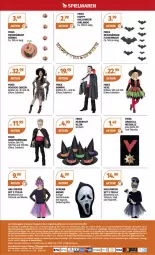 Gazetka promocyjna Mueller - Spielwaren & Multi-Media - Gazetka - ważna od 08.10 do 08.10.2022 - strona 14 - produkty: Dekohänger, eis, Girlande, Kette, Kürbis, Maske, rum, Ti