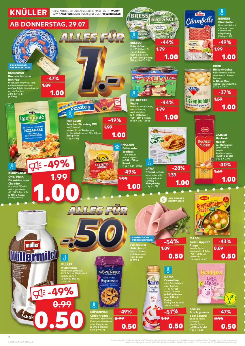 Aktueller Prospekt Kaufland - von 29.07 bis 04.08.2021 - strona 2