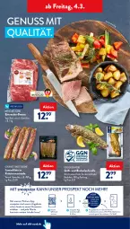 Gazetka promocyjna AldiSud - ALDI Aktuell - Gazetka - ważna od 05.03 do 05.03.2022 - strona 32 - produkty: aldi, angebot, angebote, backofen, bier, braten, decke, eis, elle, entrecôte, filet, filets, fleisch, forelle, grill, Heu, kamera, kräuter, lamm, Lammfilets, marinade, nuss, Ofen, pesto, reis, rel, rind, Ti, zitrone, zitronen