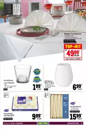 Gazetka promocyjna Metro - Gastro Spezial - Gazetka - ważna od 24.08 do 24.08.2022 - strona 11 - produkty: auer, Bau, baumwolle, besteck, brot, Brotkorb, brut, decke, edelstahl, eis, elle, gabel, Germ, geschirr, Geschirrserie, kaffee, kerze, Kerzenhalter, korb, Läufer, Leuchte, LG, Löffel, messer, pfeffer, Pfeffermühle, salz, Schal, Schale, Serviette, servietten, spülmaschinen, tablet, tablett, teller, Ti, tisch, tischdecke, tischläufer, Tischwäsche, top-hit, wolle