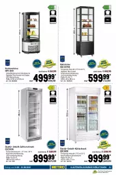 Gazetka promocyjna Metro - Gastro Spezial - Gazetka - ważna od 24.08 do 24.08.2022 - strona 23 - produkty: auto, Bau, Behälter, beleuchtung, edelstahl, eis, eiswürfel, eiswürfelbereiter, elle, flasche, gefrierschrank, Glastür, kuchen, kühlschrank, led-beleuchtung, reis, Schrank, teller, thermostat, Ti, tisch, ventilator, vitrine, würfel