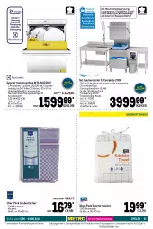 Gazetka promocyjna Metro - Gastro Spezial - Gazetka - ważna od 24.08 do 24.08.2022 - strona 27 - produkty: Bau, baumwolle, brause, eis, eismaschine, Electrolux, Elektro, elle, Fettlöser, geschirr, geschirrspülmittel, geschirrtücher, jumbo, klarspüler, LG, reiniger, reis, ring, Spülen, spülmittel, teller, Ti, tisch, topf, tücher, waschmittel, wasser, wasserenthärter, wassertank, wolle