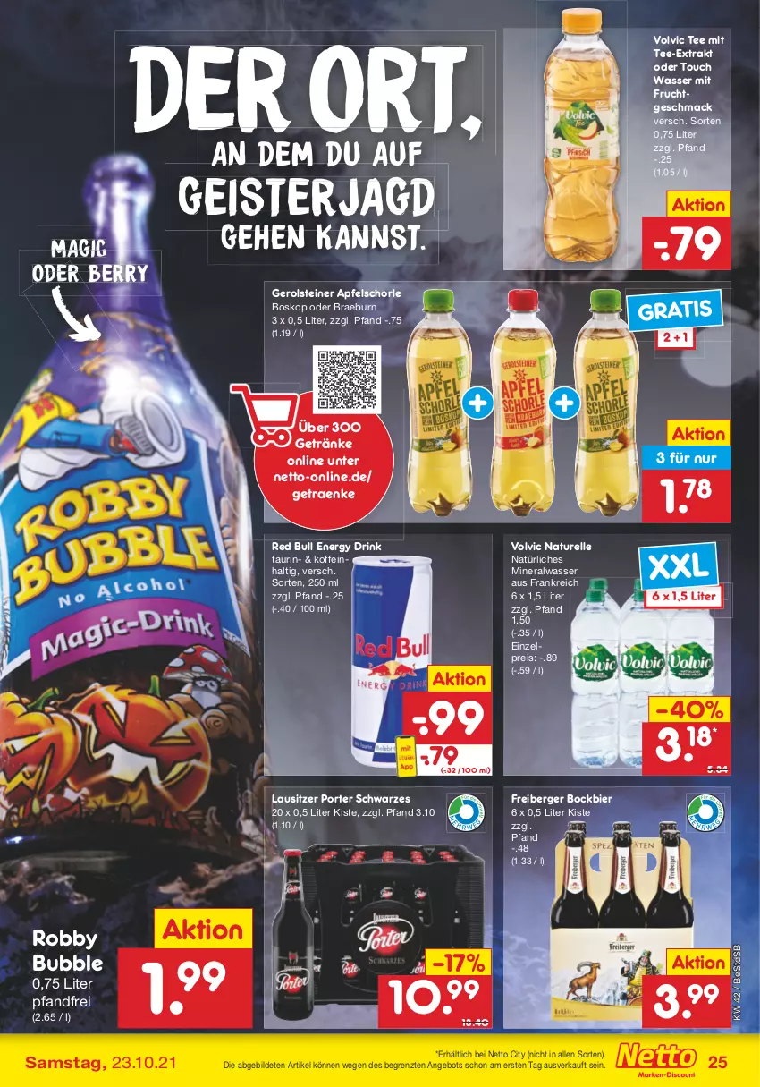 Aktueller Prospekt Netto Marken-Discount - Filial Angebote - von 18.10 bis 23.10.2021 - strona 25