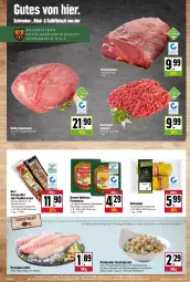 Gazetka promocyjna Kupsch - Angebote der Woche - Gazetka - ważna od 17.12 do 17.12.2022 - strona 4 - produkty: bacon, braten, champignon, champignons, eis, elle, filet, fisch, fischtheke, fleisch, Flusskrebssalat, gewürz, hackfleisch, hackfleisch gemischt, ideal zum braten, joghur, joghurt, jungbullen, Kalbfleisch, Krebs, Mantel, marinade, mayonnaise, pute, putensteaks, reis, Ria, rind, rinder, salat, schmorbraten, schwein, schwein und rind, schweine, schweinefilet, spargel, stauden, steak, steaks, wein, weinbrand, weine, Yo, ZTE