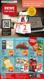 Gazetka promocyjna Rewe - Prospekte - Gazetka - ważna od 24.06 do 24.06.2023 - strona 1 - produkty: aktionspreis, angebot, angebote, auer, Bau, Bauer, bergader, bio, braun, brustfilet, champignon, champignons, coca-cola, cola, coupon, cracker, decke, eis, fenster, filet, hähnchenbrust, hähnchenbrustfilet, Käse, kirsch, kirsche, kirschen, lorenz, natur, natura, nuss, papier, reis, rel, rosmarin, saltletts, Schal, Schale, schnittkäse, telefon, Ti, uhr