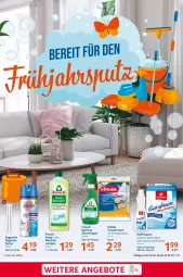 Gazetka promocyjna Selgros - Food - Gazetka - ważna od 29.03 do 29.03.2023 - strona 27 - produkty: bio, eis, essig, fenster, flasche, Frosch, Gardinen, Glasreiniger, reiniger, reis, sagrotan, spiritus, tee, Ti, tuc, vileda, waschmittel