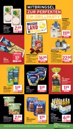 Gazetka promocyjna Wasgau - Gazetka - ważna od 15.06 do 15.06.2024 - strona 3 - produkty: alkohol, angebot, angebote, bacon, baguette, baguettes, ball, Becher, Benediktiner, bett, bier, bitburger, bitburger pils, Brei, brezel, Brezeln, buch, burger, butter, corona, develey, eis, ente, flasche, frischkäse, geschenkset, grill, grillzange, Holz, homann, honig, Käse, korb, kräuter, kräuter-butter, latte, lorenz, meggle, mw-flasche, natur, pfeffer, pils, reis, ring, salat, salate, sandwich, sauce, steak, studentenfutter, Ti, tisch, trinkflasche, weissbier, ziegenfrischkäse