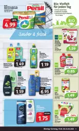 Gazetka promocyjna Markant - Prospekte - Gazetka - ważna od 24.06 do 24.06.2023 - strona 11 - produkty: allzweckreiniger, beutel, bio, cashmere, chips, eis, flasche, freche freunde, frucht, gin, hipp, kraft, mac, megaperls, Meister, meister proper, milch, natur, nivea, persil, reiniger, riegel, Schal, Schale, schauma, shampoo, sonnenmilch, spülmittel, spülung, Ti, weck