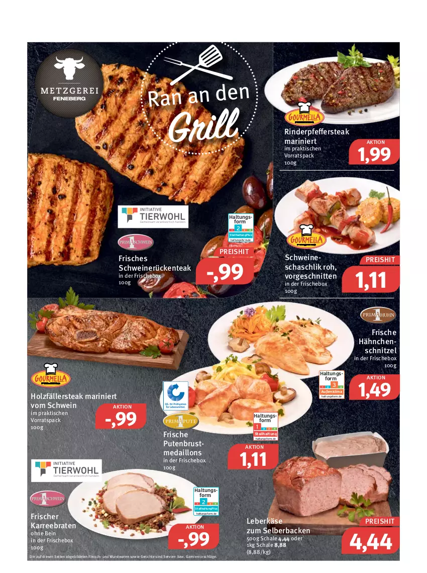 Aktueller Prospekt Feneberg - Prospekte - von 28.04 bis 30.04.2022 - strona 2 - produkty: braten, eis, ente, fleisch, Frische Hähnchen, garnier, Hähnchenschnitzel, Holz, Käse, leberkäs, leberkäse, medaillons, pfeffer, pute, putenbrust, reis, rind, rinder, Schal, Schale, schnitten, schnitzel, schwein, schweine, schweinerücken, steak, Ti, tisch, wein, weine, wurst