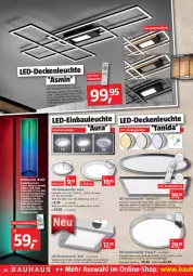 Gazetka promocyjna Bauhaus - Prospekte - Gazetka - ważna od 29.10 do 29.10.2022 - strona 24 - produkty: Bau, decke, deckenleuchte, fernbedienung, led-deckenleuchte, leds, Leuchte, Schal, stehleuchte, tee, Ti