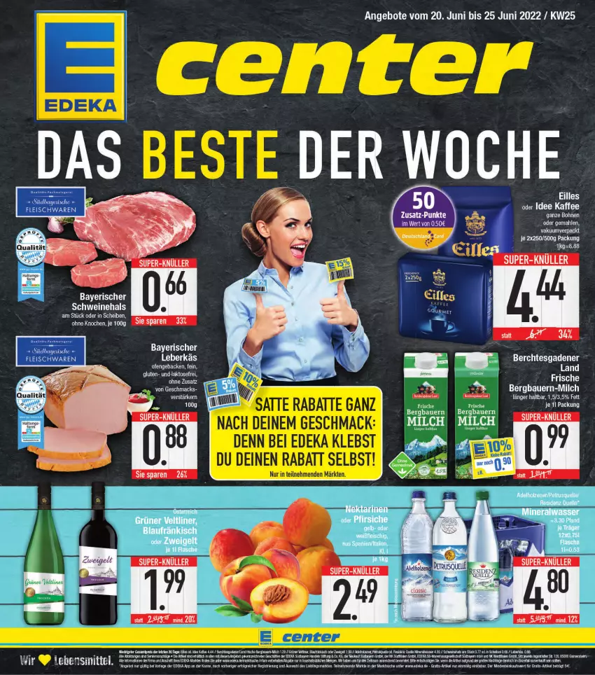 Aktueller Prospekt E Center - Angebote der Woche - von 20.06 bis 25.06.2022 - strona 1 - produkty: lebensmittel, Ti