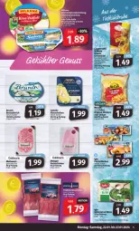 Gazetka promocyjna Markant - Prospekte - Gazetka - ważna od 27.01 do 27.01.2024 - strona 5 - produkty: aufstrich, Becher, brot, brotaufstrich, esrom, goldmarie, Käse, käsescheiben, Mett, mettwurst, sahne, wurst