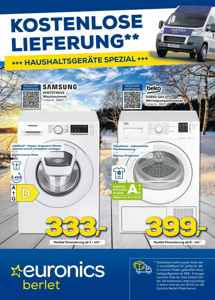 Aktueller Prospekt Euronics - Prospekte - von 09.03 bis 16.03.2022 - strona 1 - produkty: addwash, auto, Elektro, LG, rum, tee, Ti