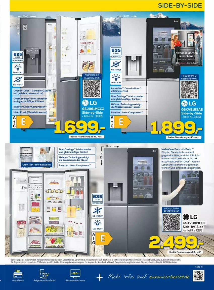 Aktueller Prospekt Euronics - Prospekte - von 09.03 bis 16.03.2022 - strona 11 - produkty: angebot, Bank, eis, elle, erde, gefu, lebensmittel, led-licht, Leuchte, LG, merl, reis, ring, rückwand, Ti, wasser