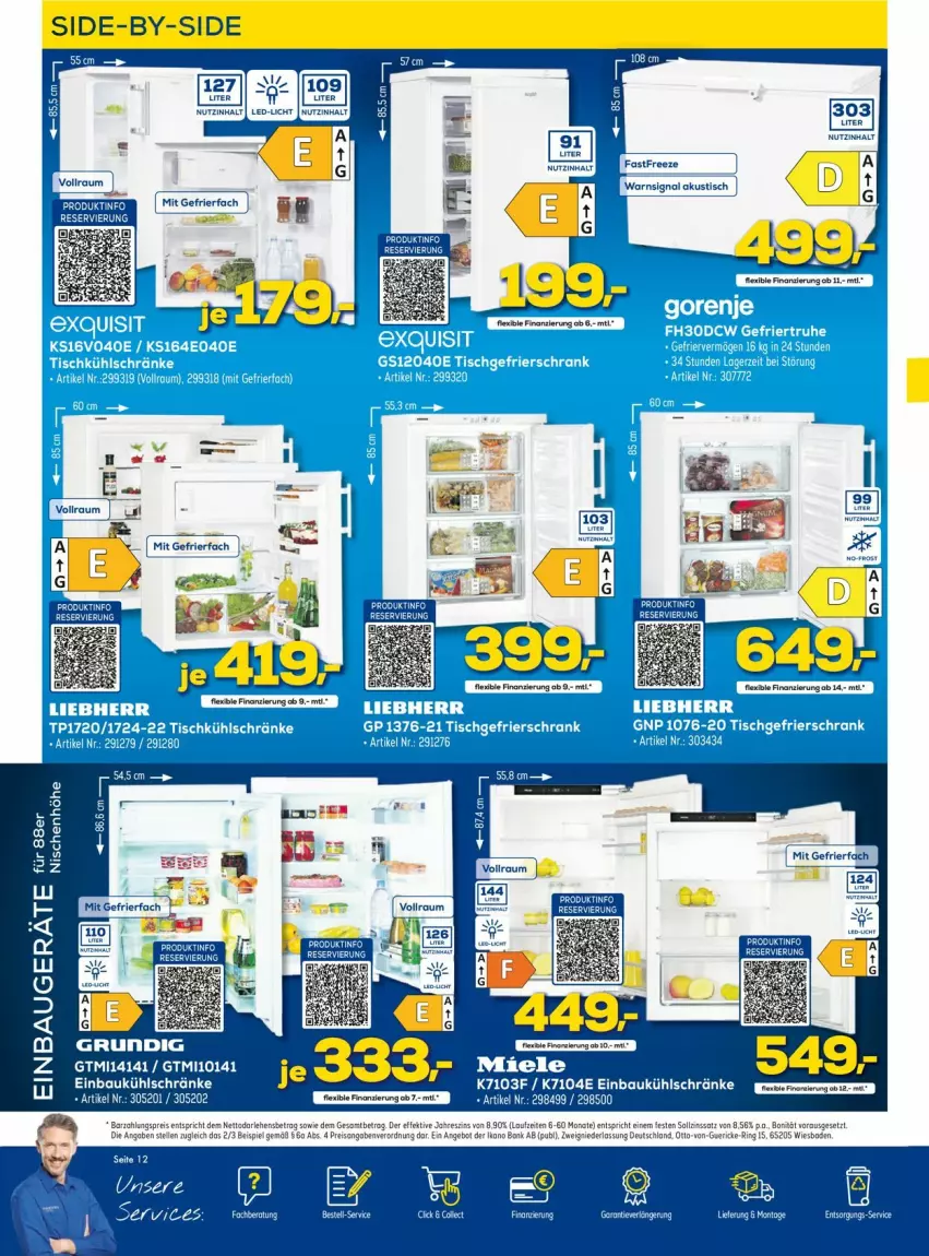 Aktueller Prospekt Euronics - Prospekte - von 09.03 bis 16.03.2022 - strona 12 - produkty: angebot, Bad, Bank, Bau, eis, elle, grundig, miele, reis, ring, Ti