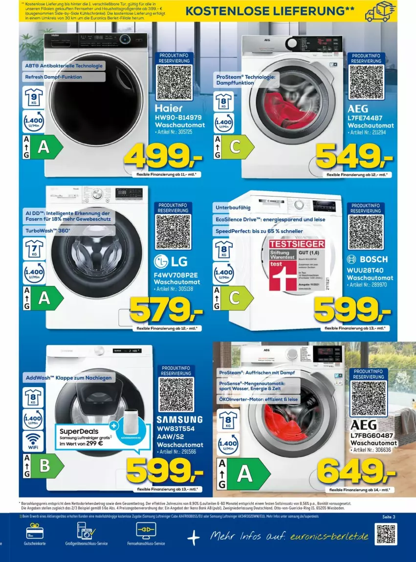 Aktueller Prospekt Euronics - Prospekte - von 09.03 bis 16.03.2022 - strona 3 - produkty: abis, addwash, angebot, auto, Bank, Bau, eis, elle, ente, erde, Intel, reis, ring, rosen, spee, tee, Ti, wasser, ZTE