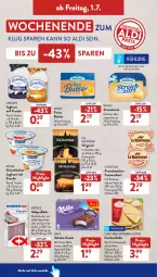 Gazetka promocyjna AldiSud - NÄCHSTE WOCHE - Gazetka - ważna od 06.07 do 06.07.2022 - strona 30 - produkty: aldi, alpenmilch, Becher, butter, camembert, cheesecake, coppenrath, creme, eis, filet, filets, frucht, gin, Griechischer Joghurt, je 250-g-packung, joghur, joghurt, kirsch, kirsche, kuchen, kuchenliebe, landliebe, landliebe joghurt, Le Rustique, matjes, Matjesfilet, matjesfilets, meggle, milch, milka, mit frucht, Nordsee, Old Amsterdam, Rauch, reis, salz, sauce, schoko, schokolade, snack, Streichzart, Sylter, Ti, Yo, zitrone