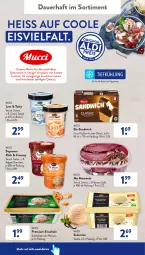 Gazetka promocyjna AldiSud - NÄCHSTE WOCHE - Gazetka - ważna od 06.07 do 06.07.2022 - strona 36 - produkty: aldi, auer, Becher, cola, cookie, cookie dough, eis, ente, frucht, LG, nuss, reis, Ria, sandwich, Schal, Schale, schoko, schokolade, Ti, vanille, walnuss