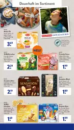 Gazetka promocyjna AldiSud - NÄCHSTE WOCHE - Gazetka - ważna od 06.07 do 06.07.2022 - strona 37 - produkty: aldi, auer, eis, hörnchen, kokos, lack, Mochi, nuss, reis, sahne, sandwich, schoko, schokolade, Sensation Mini, Ti, vanille, Waffelhörnchen