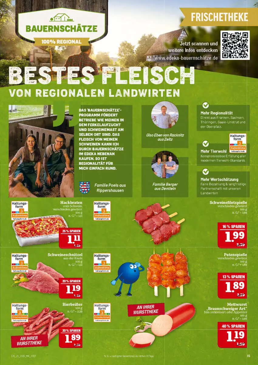 Aktueller Prospekt Marktkauf - Prospekt - von 18.05 bis 24.05.2025 - strona 15 - produkty: bier, braun, Brei, eis, fleisch, gewürz, leine, Mett, mettwurst, Mode, pute, reis, sac, schnitzel, schwein, schweine, schweineschnitzel, Ti, wein, weine, wurst, ZTE