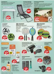 Gazetka promocyjna Vmarkt - Prospekte - Gazetka - ważna od 10.04 do 10.04.2024 - strona 22 - produkty: angebot, angebote, Bad, ball, batterie, batterien, Bau, beutel, Campingtisch, Fahrrad, Fußball, HP, lack, latte, leine, Leuchte, leuchten, LG, Liege, mint, ndk, reifen, Ria, rücklicht, schlauch, sonnensegel, Tasche, Teleskop, Ti, tisch, tischplatte, uv-schutz, wasser, werkzeug, werkzeuge