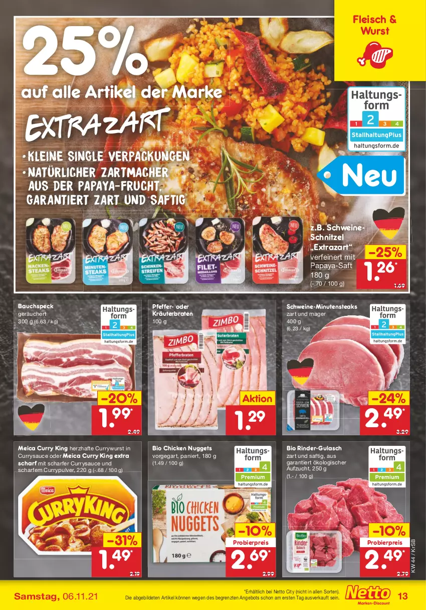 Aktueller Prospekt Netto Marken-Discount - Filial Angebote - von 02.11 bis 06.11.2021 - strona 13