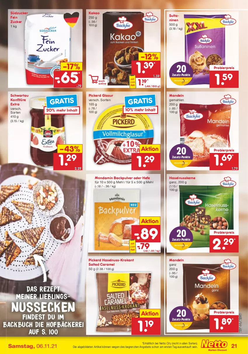 Aktueller Prospekt Netto Marken-Discount - Filial Angebote - von 02.11 bis 06.11.2021 - strona 21