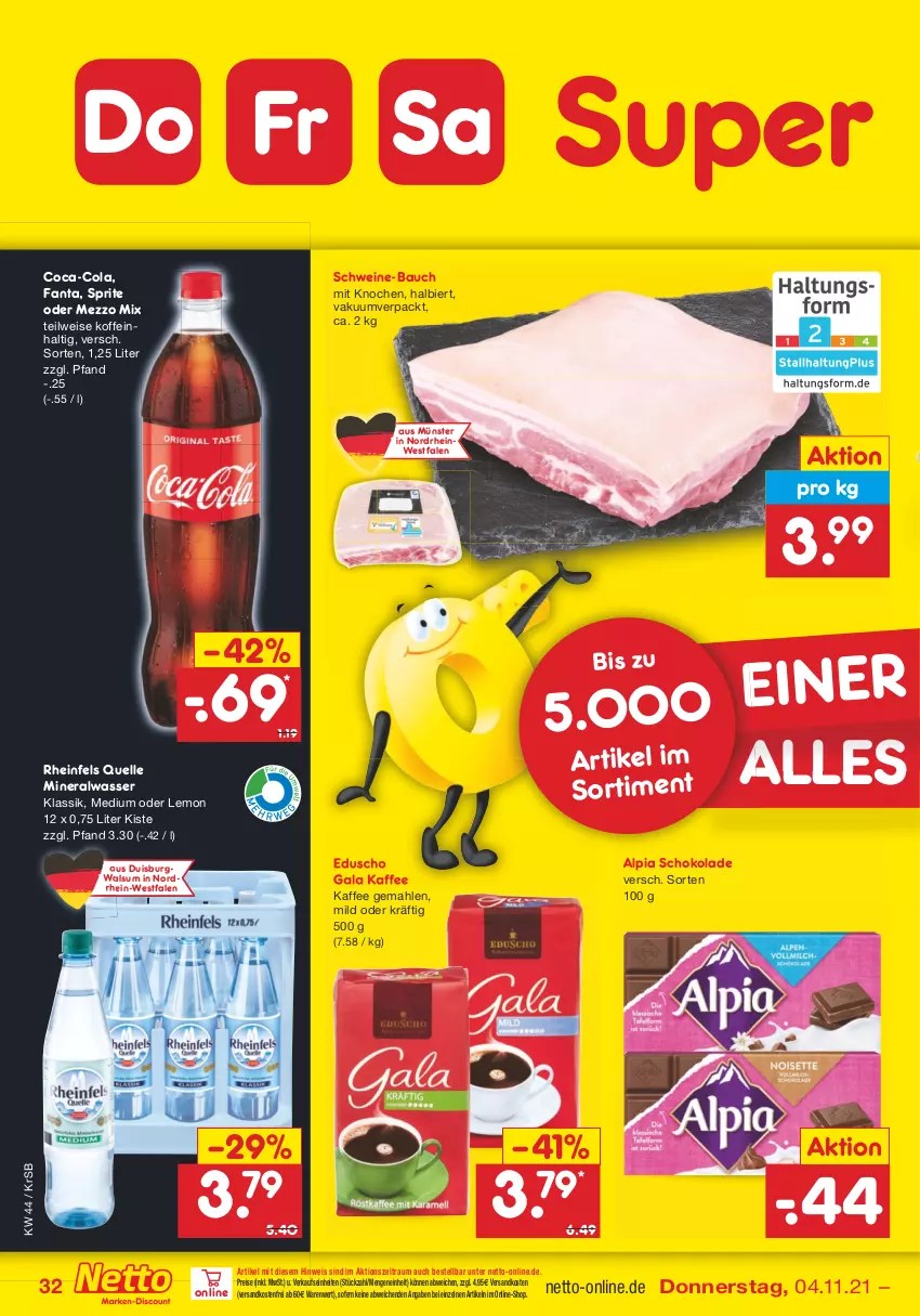 Aktueller Prospekt Netto Marken-Discount - Filial Angebote - von 02.11 bis 06.11.2021 - strona 32