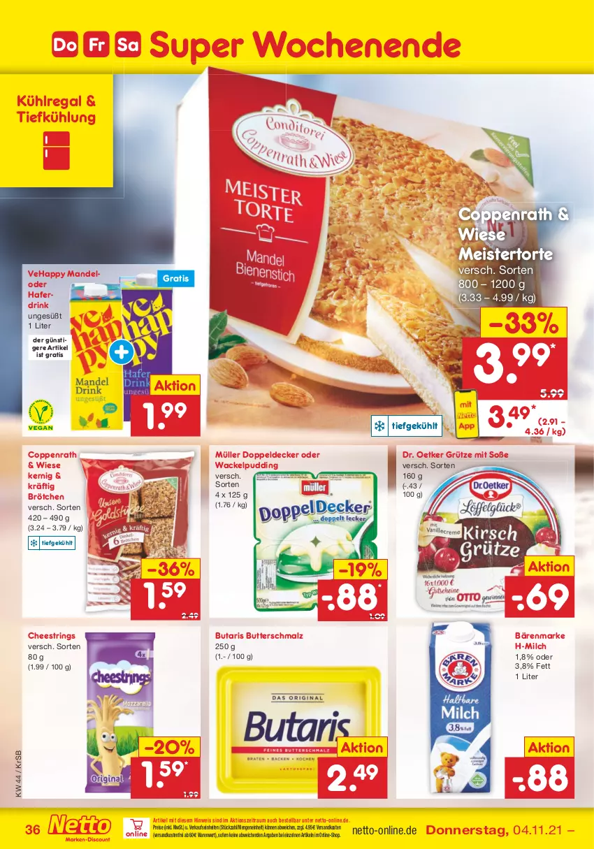 Aktueller Prospekt Netto Marken-Discount - Filial Angebote - von 02.11 bis 06.11.2021 - strona 36