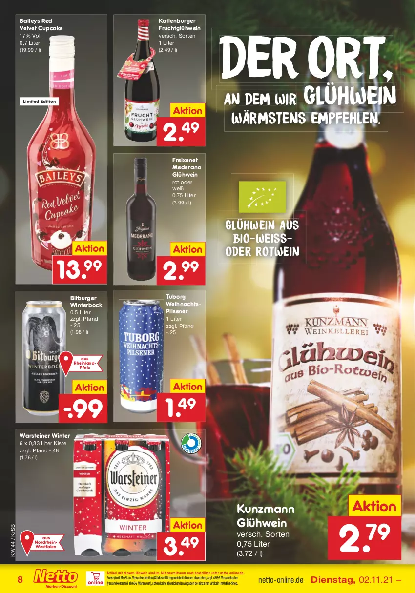 Aktueller Prospekt Netto Marken-Discount - Filial Angebote - von 02.11 bis 06.11.2021 - strona 8