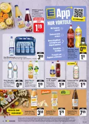 Gazetka promocyjna Edeka - Angebote der Woche - Gazetka - ważna od 30.09 do 30.09.2023 - strona 25 - produkty: Alwa, angebot, angebote, bio, coca-cola, cola, coupon, coupons, decke, deka, eis, elle, fanta, flasche, frucht, fruchtsaft, gin, ingwer, mineralwasser, natur, Nektar, nuss, orangina, pet-flasche, pet-flaschen, rabatt-coupon, reis, rel, saft, Sport, super-knüller, tee, Ti, vitrex, volvic, wasser, ZTE