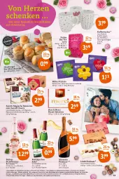Gazetka promocyjna Tegut - Angebote der Woche - Gazetka - ważna od 12.02 do 12.02.2022 - strona 23 - produkty: alkohol, angebot, angebote, baileys, Becher, Berger, beutel, bio, brut, dekoration, ecco, elle, ente, flasche, getränk, getränke, Hefe, herzberger, kaffee, kaffeebecher, lindt, merci, milka, mionetto, pralinen, prosecco, rotkäppchen, saro, sarotti, sekt, storck, tee, telefon, Ti, uhr