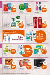 Gazetka promocyjna Tegut - Angebote der Woche - Gazetka - ważna od 12.02 do 12.02.2022 - strona 26 - produkty: auer, baby-dry, bio, briketts, creme, deo, deospray, Durex, duschgel, elvital, Erdbär, feuchttücher, flasche, flüssigseife, freche freunde, gin, handcreme, hipp, Holz, Kamin, Kondome, kosmetik, Odol, Odol-med 3, olive, oral-b, palmolive, pampers, Seife, shampoo, shampoo oder spülung, spülung, telefon, Ti, tücher, uhr, vita, windeln, würfel, zahncreme