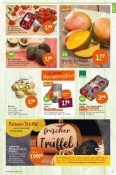 Gazetka promocyjna Tegut - Angebote der Woche - Gazetka - ważna od 12.02 do 12.02.2022 - strona 7 - produkty: angebot, angebote, avocado, avocados, Bau, beere, beeren, bio, bioland, Birnen, dekoration, eis, erdbeere, erdbeeren, früchte, geschenkpackung, Kinder, mango, obst, orange, orangen, reis, Schal, Schale, Spezi, Ti, Trüffel