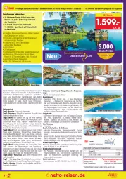 Gazetka promocyjna Netto Marken-Discount - Reise-Angebote April - Gazetka - ważna od 30.04 do 30.04.2022 - strona 4 - produkty: angebot, angebote, anreisetermine, asti, Bad, bademäntel, ball, Brei, buch, bügel, corona, dusche, eier, eis, Elan, elle, ente, Fahrrad, Garten, getränk, getränke, gin, Heu, kaffee, klimatisierten reisebus, leine, Liege, mac, pool, rama, reis, reiseveranstalter, reiseverlauf, rel, rezept, saison anreisetermine, Sport, tee, telefon, Ti, tisch, tücher, uhr, wasser, Wassersport, wellnessbereich, Yo, zimmerbeispiel