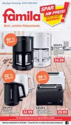 Gazetka promocyjna Famila - Prospekte - Gazetka - ważna od 17.09 do 17.09.2022 - strona 1 - produkty: auto, brötchen, eis, elle, jever, kaffee, kaffeemaschine, Kocher, LG, reis, rel, Schal, tasse, teller, Ti, tisch, toast, toaster, wasser, wasserkocher, Weste, Wild