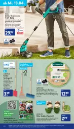 Gazetka promocyjna Aldi Nord - Aldi-Vorschau - Gazetka - ważna od 16.04 do 16.04.2022 - strona 32 - produkty: akku, aldi, angebot, angebote, axe, decke, dell, eis, Elektro, elle, ferrex, Frosch, garnitur, Garten, gartenmöbel, gartenschlauch, gin, gsw, Kinder, klappsessel, Leuchte, leuchten, LG, lightzone, mac, magazin, möbel, Mode, rasen, rasenmäher, rasentrimmer, reis, rel, schlauch, sessel, Spaten, Ti, ZTE