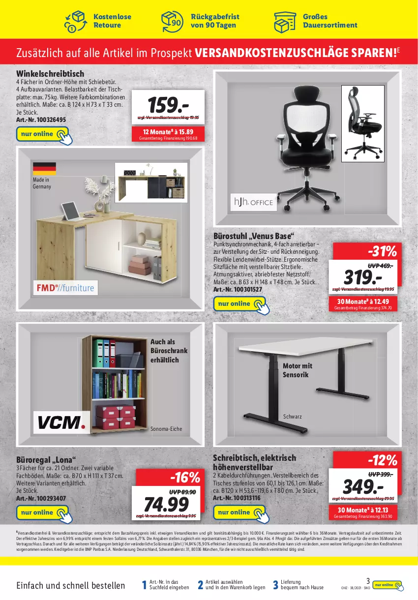 Aktueller Prospekt Lidl - Onlineshop-Highlights der Woche - von 11.09 bis 26.09.2021 - strona 3