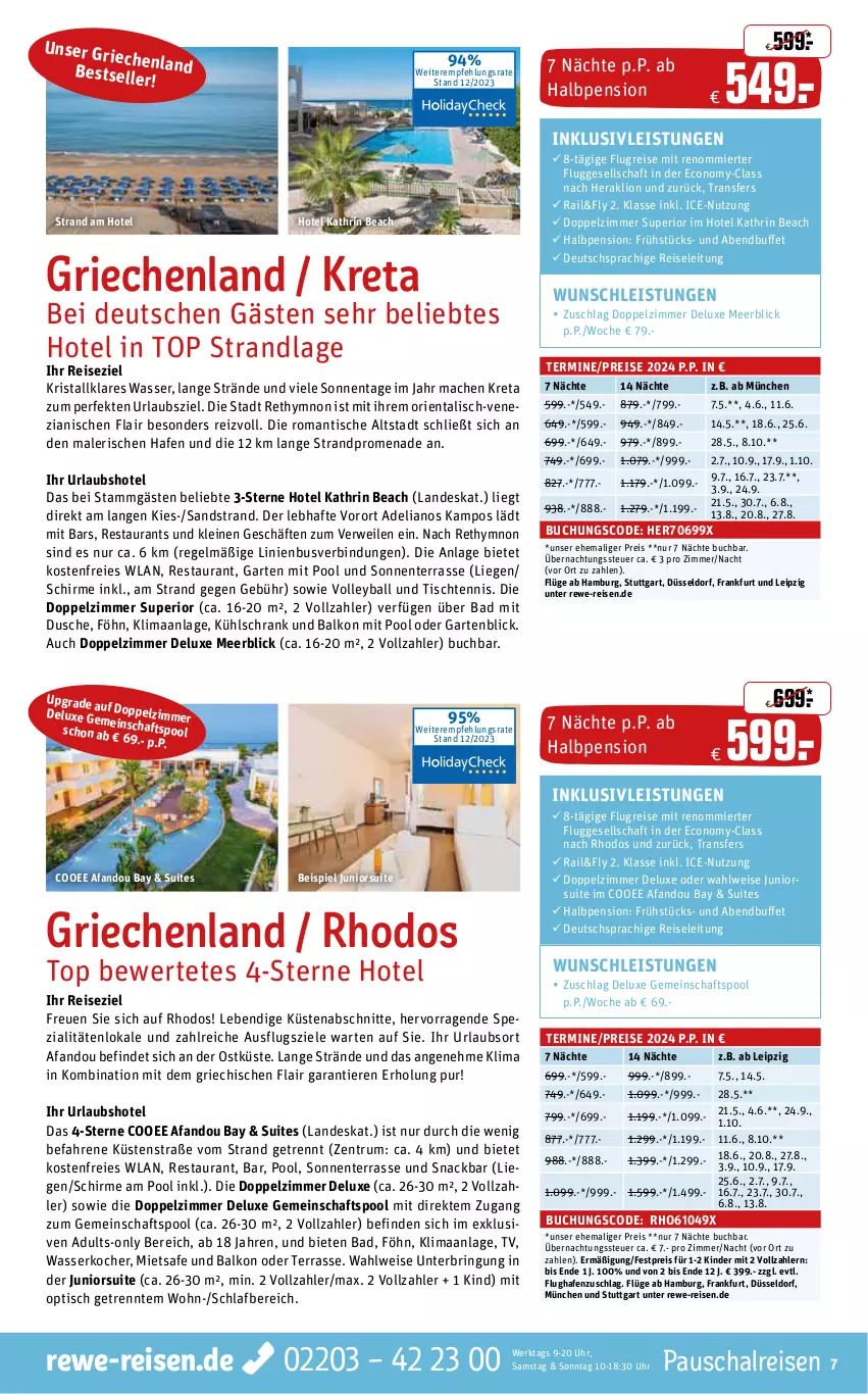 Aktueller Prospekt Rewe Reisen - Reiseprospekt - von 22.12.2023 bis 26.01.2024 - strona 7 - produkty: Bad, ball, buch, deutschsprachige reiseleitung, dusche, eis, elle, ente, Garten, inklusivleistungen, Kinder, Kocher, kühlschrank, leine, Liege, lion, mac, pool, reis, ring, rum, rwe, Schal, schirme, Schrank, snack, Spezi, Ti, Tiere, tisch, uhr, wasser, wasserkocher