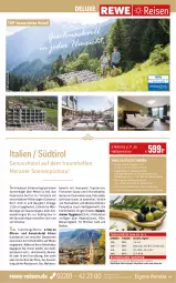 Gazetka promocyjna Rewe Reisen - Reiseprospekt - Gazetka - ważna od 26.01 do 26.01.2024 - strona 47 - produkty: axe, Bad, Bademantel, bett, boxspringbett, Brei, buch, dusche, eis, ente, Fahrrad, frucht, Garten, inklusivleistungen, innenpool, kosmetik, Mantel, nuss, obst, olive, oliven, pool, reis, ring, rwe, salat, Ti, tücher, uhr, Venta, wellnessbereich